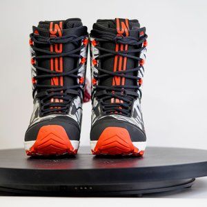 ThirtyTwo Mens TM-3 Grenier 8105000411538 Black Orange Snowboard Boots Size 8 M
